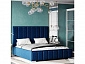 Кровать с подъемным механизмом Мирабель 160х200, синий - фото №3