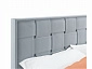 Мягкая кровать Tiffany-О 1600 серая с подъемным механизмом - фото №4