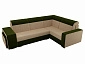 Угловой диван Мустанг с двумя пуфами Правый - фото №5