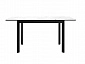 Стол DikLine LK110 Керамика Белый мрамор/подстолье черное/опоры черные - фото №4