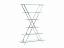 Стеллаж STOOL GROUP Гейт Прозрачное стекло/Сталь серебро, металл - миниатюра