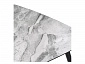 Рамси мрамор серый Стол стеклянный - фото №7