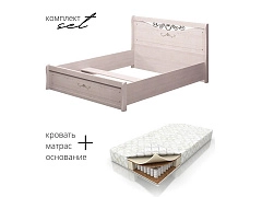 Кровать Афродита 20 140х200 с матрасом BS в комплекте - фото №1