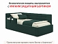 Односпальная кровать-тахта Bonna 900 изумруд с подъемным механизмом - фото №10