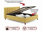 Комплект для сна Betsi 1600 желтая с подъемным механизмом - фото №4