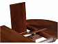 Павия 130 орех / коричневая патина Стол деревянный - фото №7