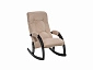 Кресло-качалка Модель 67 Венге, ткань V 18 - фото №2