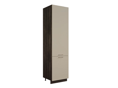 Шкаф П600Н с 2-мя дверцами Сиэль Инь ДБК/АТЛ/СЕР Ф46 - фото №1, 888_ММК-00015580