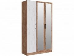 Шкаф Вегас 1200 дуб крафт табачный/дуб крафт белый - фото №1, mdmtx-59651