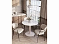 Стол обеденный STOOL GROUP Stem D90 терраццо - фото №7