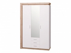 Шкаф 3-х дверный с зеркалом 15 Люмен - фото №1