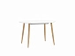Стол обеденный Stool Group Берген 120 Белый  - фото №2