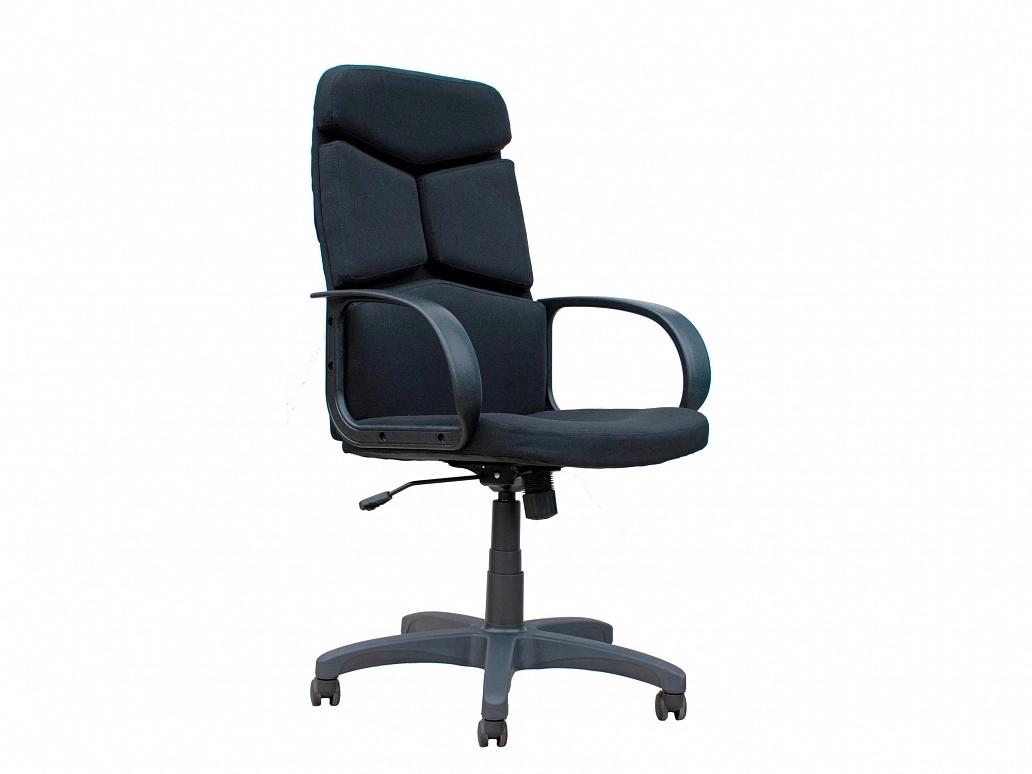 Кресло руководителя Office Lab comfort-2572 Ткань Черный - фото №1