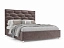Кровать Рица (140х190), вельвет бархатного типа - миниатюра