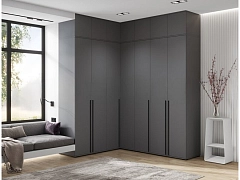 Норд Шкафы угловая композиция, Графит - фото №1, mdmBS-MF-SH7