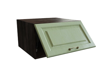 Шкаф ВГ610 верхний горизонтальный Ницца ДБК/ДУБ/ОЛИВ Ф85 - фото №1, 888_ММК-00017648