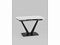 Стол обеденный Stool Group Клео раскладной 120-180*90 Керамика светлая - фото №3