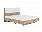 Кровать с настилом Николь 1.4 160х200, белый - фото №2