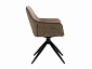 Стул обеденный STOOL GROUP Alba Коричневый c коричневой экокожей - фото №4