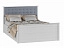 Кровать с настилом ЛДСП Ричард РКР-2 160х200, ясень, рогожка - миниатюра