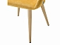 Кресло Hugs желтый/нат.дуб - фото №8