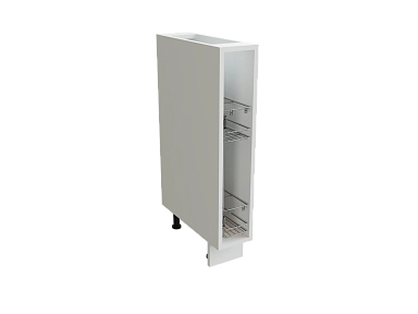 НБ 150М Каркас нижнего шкафа-бутылочницы БЕЛ - фото №1, 888_NB150М-A0