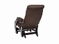 Кресло-качалка Модель 68 (Leset Футура) Венге текстура, ткань Malmo 28 - фото №5