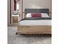 Кровать с настилом Николь 1.5 180х200, серый - фото №4