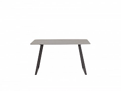 Стол обеденный STOOL GROUP Vermont 140*80 Керамика темная, ножки серые - фото №1, 66_5221151103