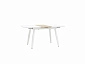 Стол обеденный Stool Group Чикаго 120 Белый - фото №2