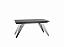 Стол обеденный Stool Group Пандора раскладной 160-240*90 Керамика темная, металл - миниатюра