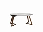 Стол обеденный Stool Group Артизан раскладной 160-240*90 Керамика - фото №2