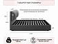Мягкая кровать Vita 1600 шоколад с подъемным механизмом - фото №5