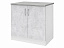 Шкаф напольный Уют 80 см, бетон - миниатюра