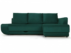 Угловой диван с независимым пружинным блоком Поло LUX НПБ (Нью-Йорк) Правый - фото №1, 5006000030016