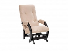 Кресло-качалка Модель 68 (Leset Футура) Венге текстура, ткань V 18 - фото №1