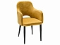 Кресло Ledger желтый/черный - фото №2