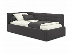 Односпальная кровать-тахта Bonna 900 шоколад ортопед.основание - фото №1, mebel_stock_3422