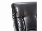 Кресло-качалка Модель 68 (Leset Футура) Венге, к/з Vegas Lite Black - фото №6