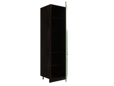 Шкаф П600 с 2-мя дверцами Ницца ДБК/ДУБ/ОЛИВ Ф46 - фото №1, 888_ММК-00017698