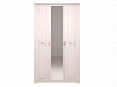 Шкаф для платья и белья с зеркалом Афродита 06 - фото №1, 5514140