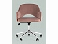 Кресло компьютерное Stool Group Кларк Велюр розовый  - фото №5