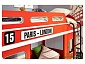 London BUS Кровать двухъярусная (Красный тип 2) - фото №6
