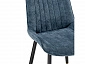 Seda 1 blue / black / gold Стул на металлокаркасе - фото №9