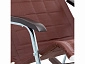 Кресло-качалка складная "Белтех", к/з коричневый - фото №10