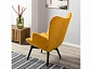 Кресло Хайбэк желтый/венге - фото №16
