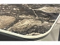 Стол DikLine SKP180 Керамика Amadeus/подстолье черное/опоры дуб монтана (2 уп.) - фото №7