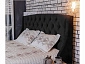 Мягкая кровать "Stefani" 1600 темная с подъемным механизмом - фото №9