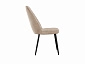 Стул DikLine 326 B03 BEIGE, ножки черные - фото №5
