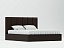 Кровать Терзо без П/М (140х200), искусственная кожа - миниатюра